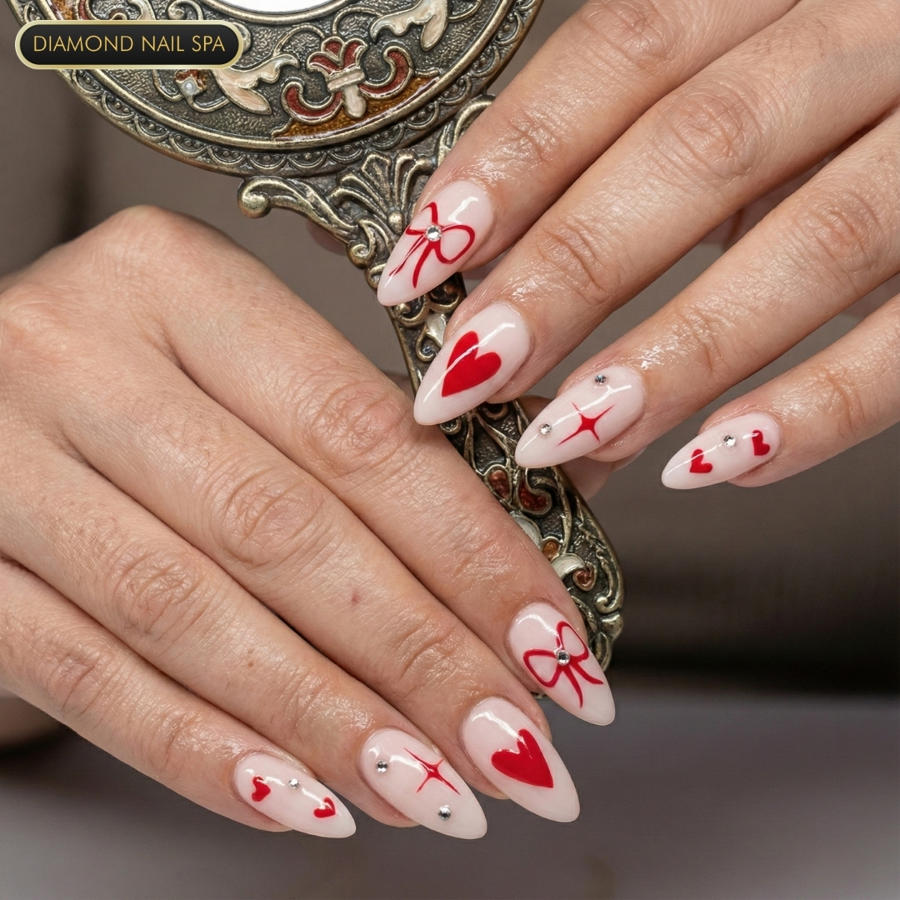 Valentine nail collection